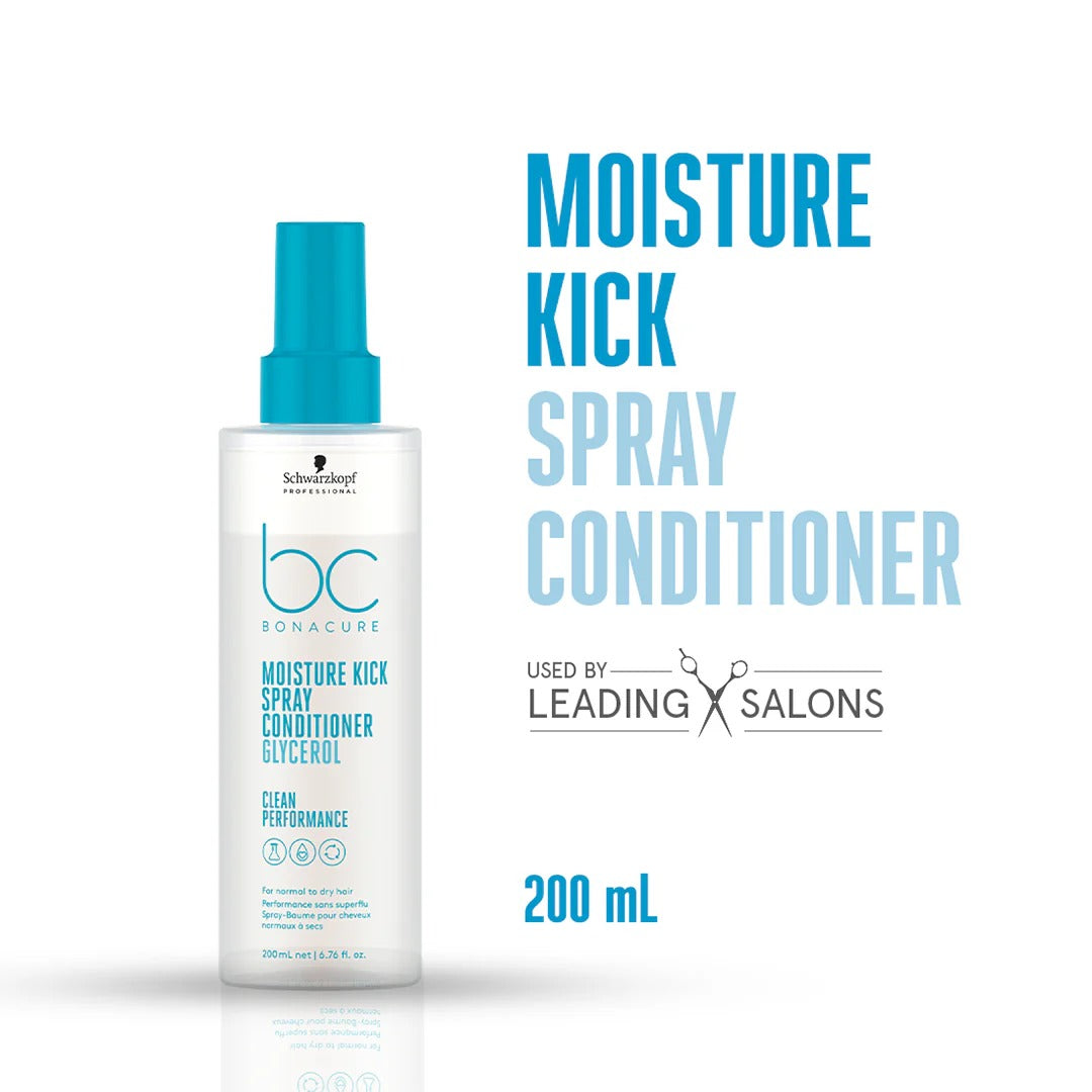 Schwarzkopf Professional Moisture Kick Spray Conditioner 200ml - 2