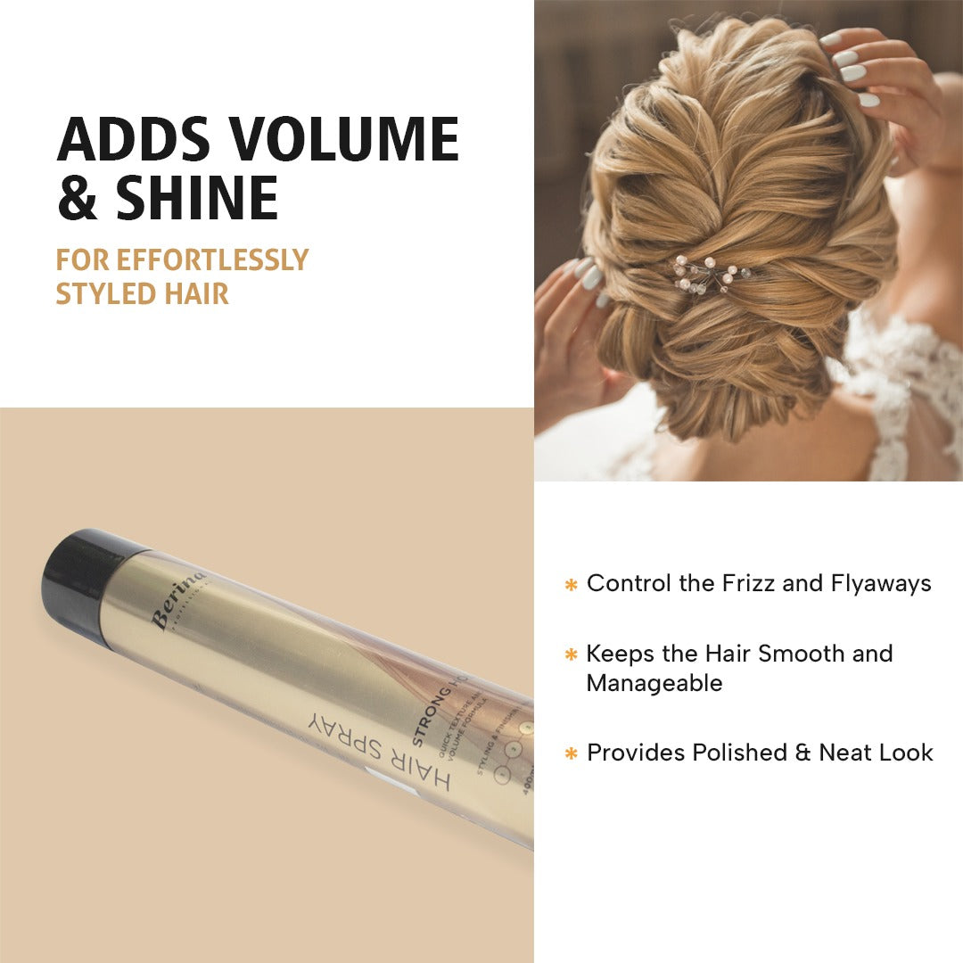 Berina Hair Spray super firm hold 400 ML - 5