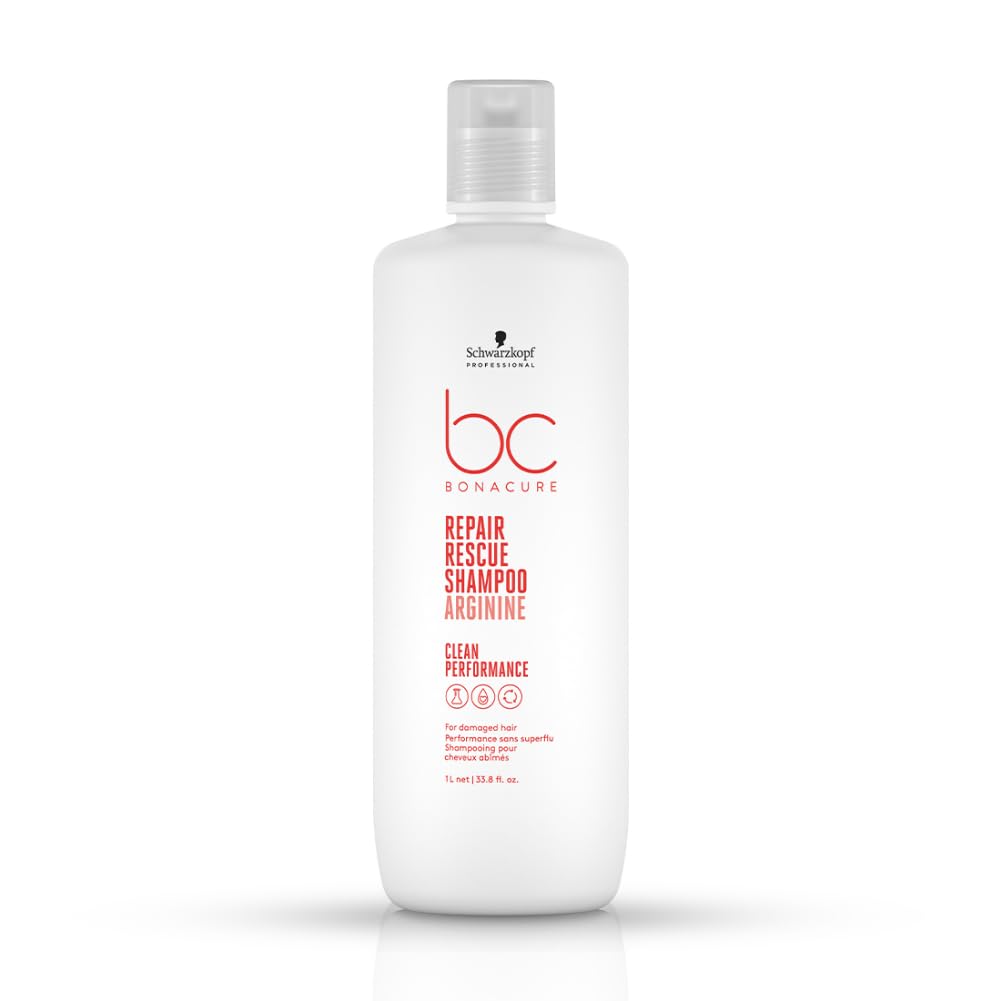 Schwarzkopf Professional Bonacure Repair Rescue Shampoo with Arginine; 1000 ml - 1