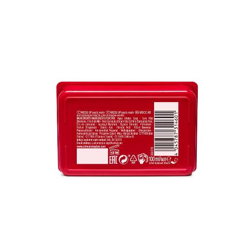 Schwarzkopf Professional OSiS+ Mess Up Hair Styling Matte Paste |Easy to Mould |Easy to apply and Wash | Vegan | Medium Hold | Dry and Non-Greasy | Matte finish| Pomade | 100 ml - 3
