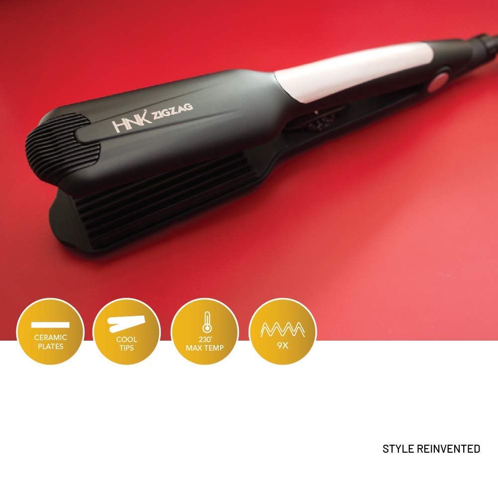 HNK ZIG ZAG Hair Crimper with Auto Temp Controller - 3