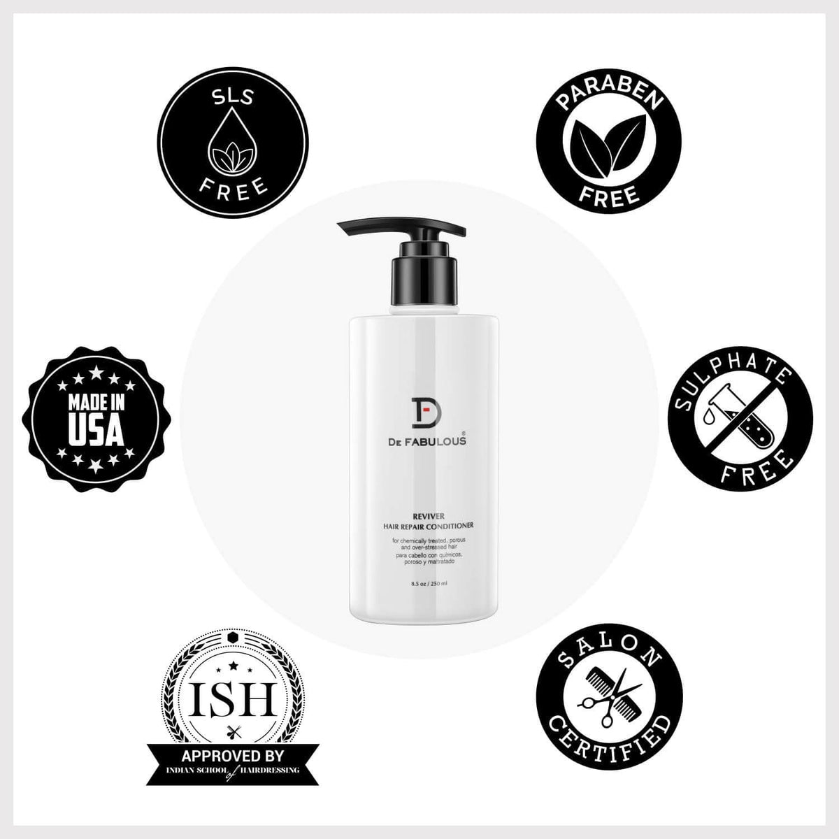 De Fabulous Reviver Hair Repair Conditioner 250ml - 2