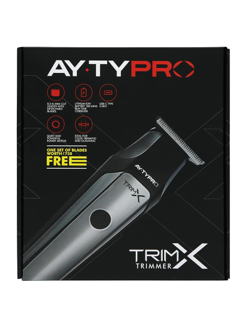 Ay.ty Pro Trimmer-trim X 1 Set Of Blades Free - 3
