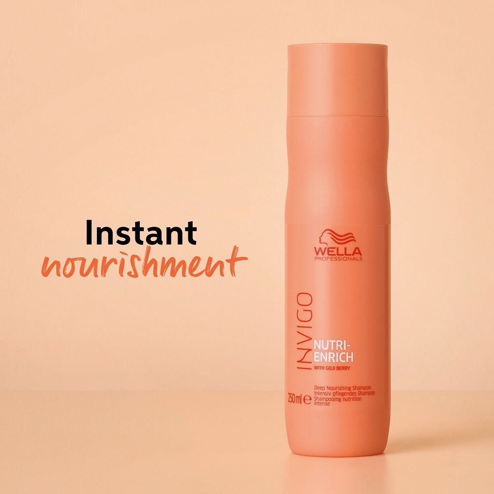 Wella Professionals Invigo Nutri-Enrich Deep Nourishing Shampoo (1000ml) - 3