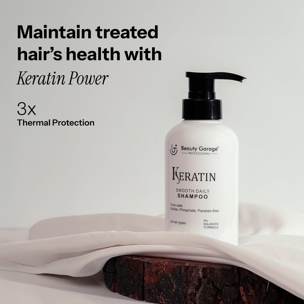 Beauty Garage Keratin Smooth Daily Shampoo – 300ml - 5