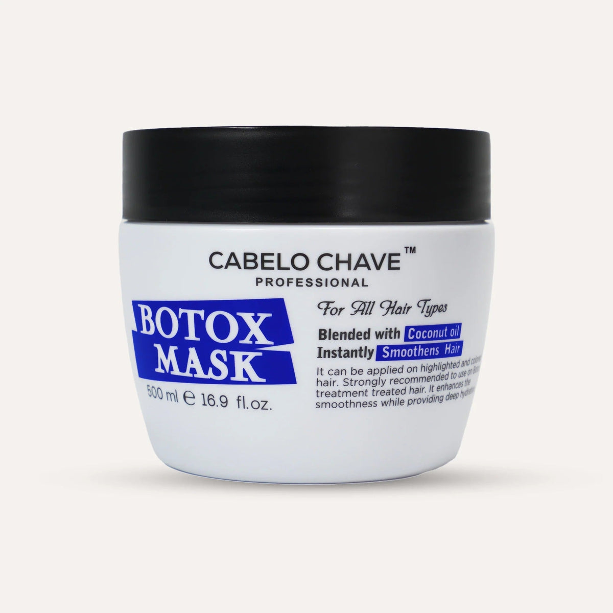 Cabelo Chave Botox Hair Mask (500ml) | Anti-Aging & Hair Revitalizing Treatment - 1