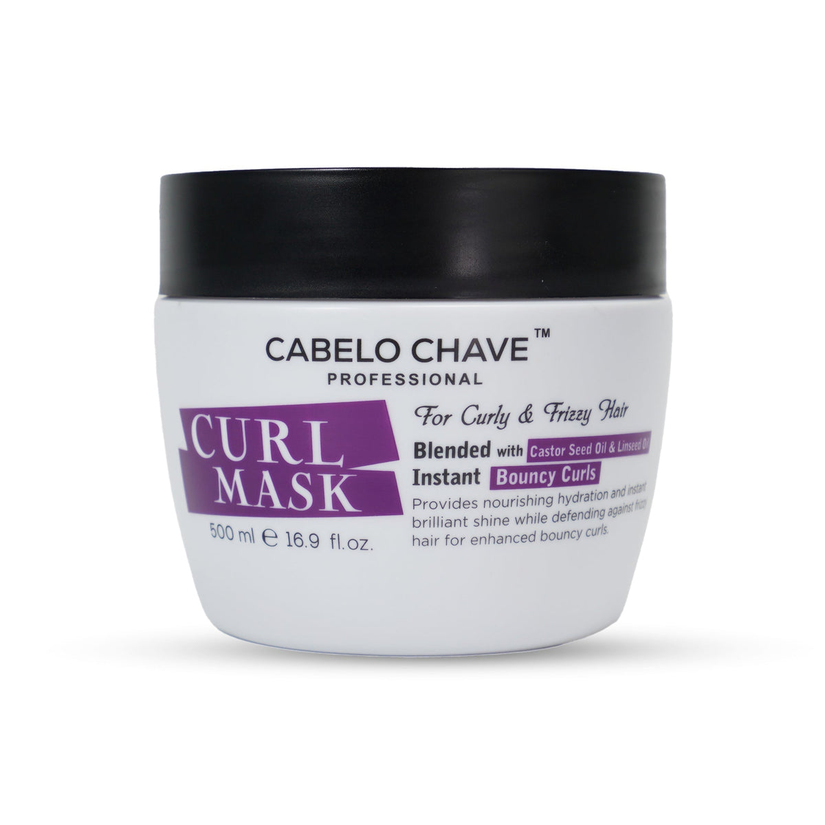 Cabelo Chave Curl Mask – Deep Nourishment & Curl Definition - 1