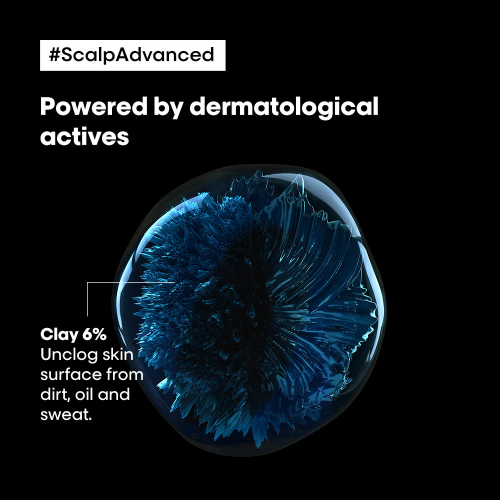 L'Oreal Professionnel Scalp Advanced Anti Oiliness in Deep Purifier Clay For Oily Scalp (250ml) - 5
