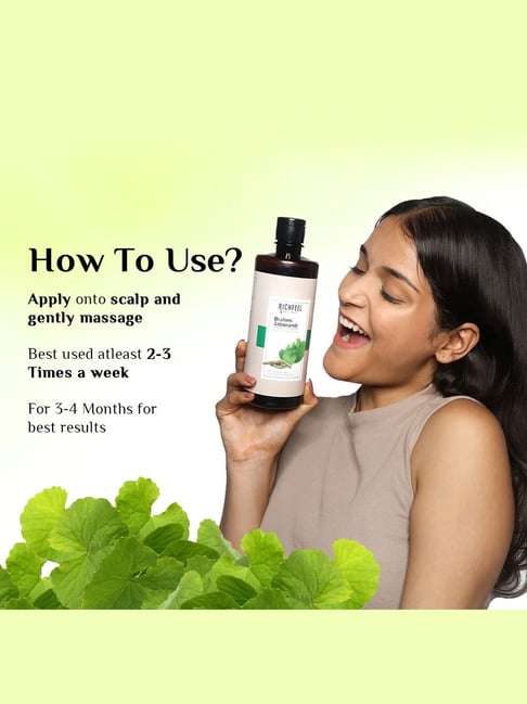 Richfeel Brahmi Jaborandi Hair Oil - 500ml - 8