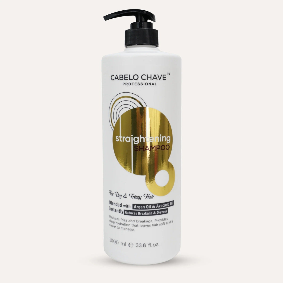 Cabelo Chave Straightening Shampoo | Smoothing & Frizz Control - 2