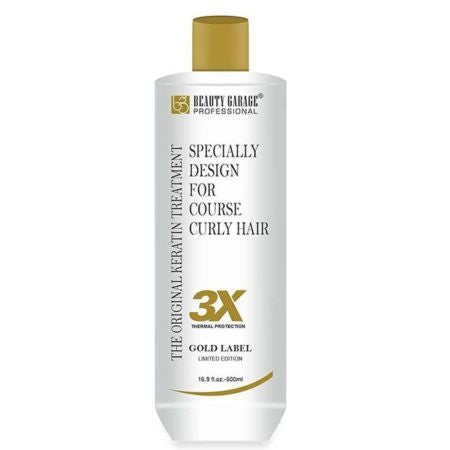 Beauty Garage 3X Gold Label Limited Edition Keratin Treatment – 500ml - 1