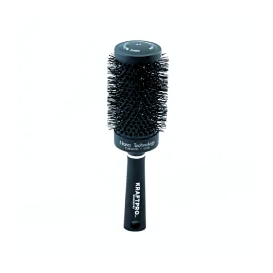 KRAFTPRO 53MM Thermal Ceramic & Ionic Tech & Anti-Static Round Hair Brush For Blow Drying, Curling & Straightening Add Volume & Shine - 3