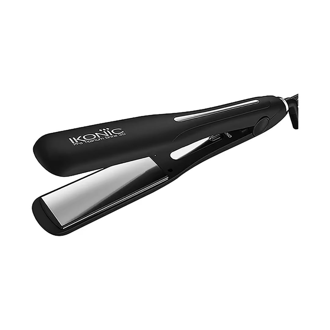 Ikonic Professional Black Titanium Pro Hair Straightener