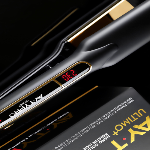 AY.TY PRO KERATIN HAIR STRAIGHTENER ULTIMO+ WITH NANO GOLD TITANIUM - 3