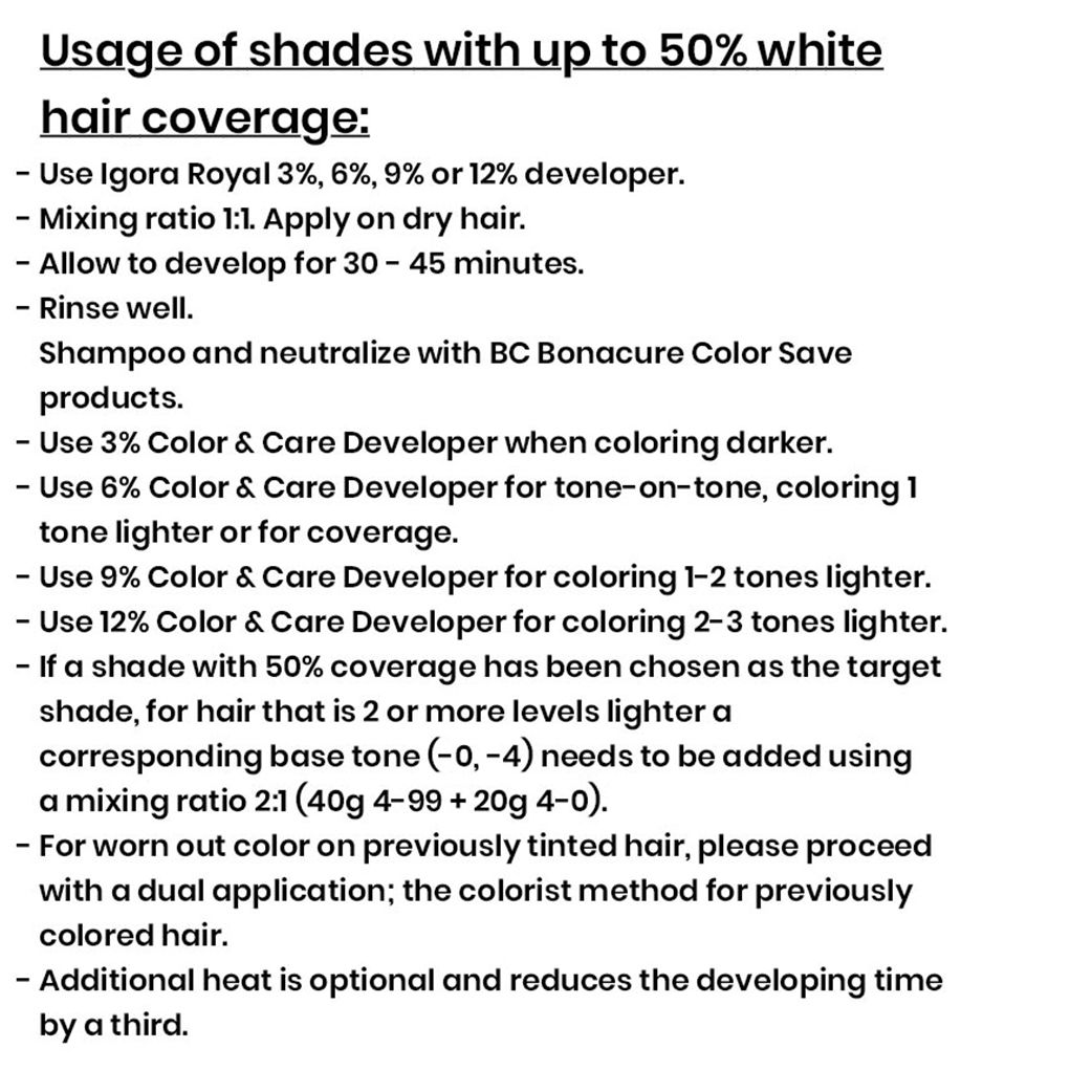 Schwarzkopf Professional Igora Royal Permanent Hair Color (5-6 Light Brown Chocolate) 60 Gram - 4