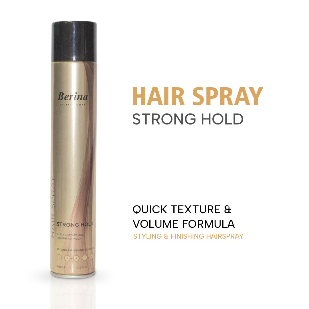 Berina Hair Spray super firm hold 400 ML - 1