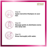 Streax Professional Canvoline Straightening Post Care Shampoo (1500ml) - 5