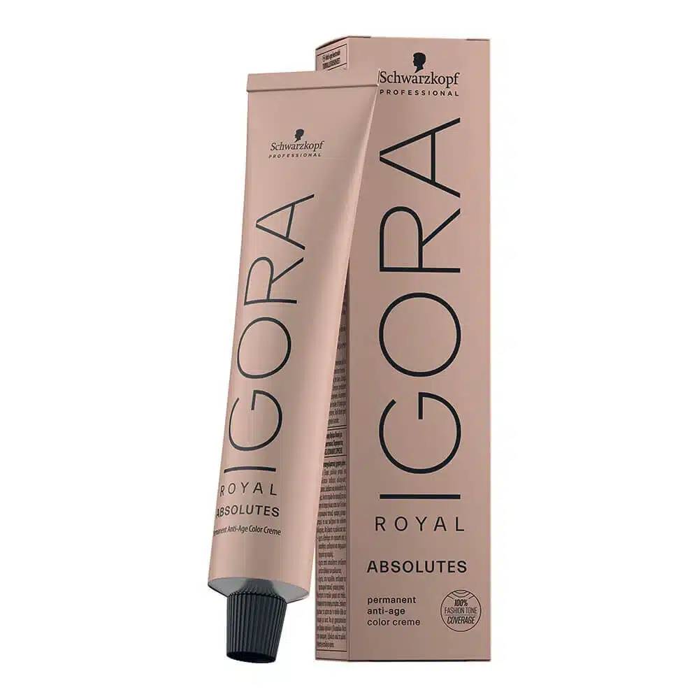 Schwarzkopf Professional Igora Royal Absolutes Permanent Anti-Age Color Creme (5-60 Light Brown Auburn Natural) - 1