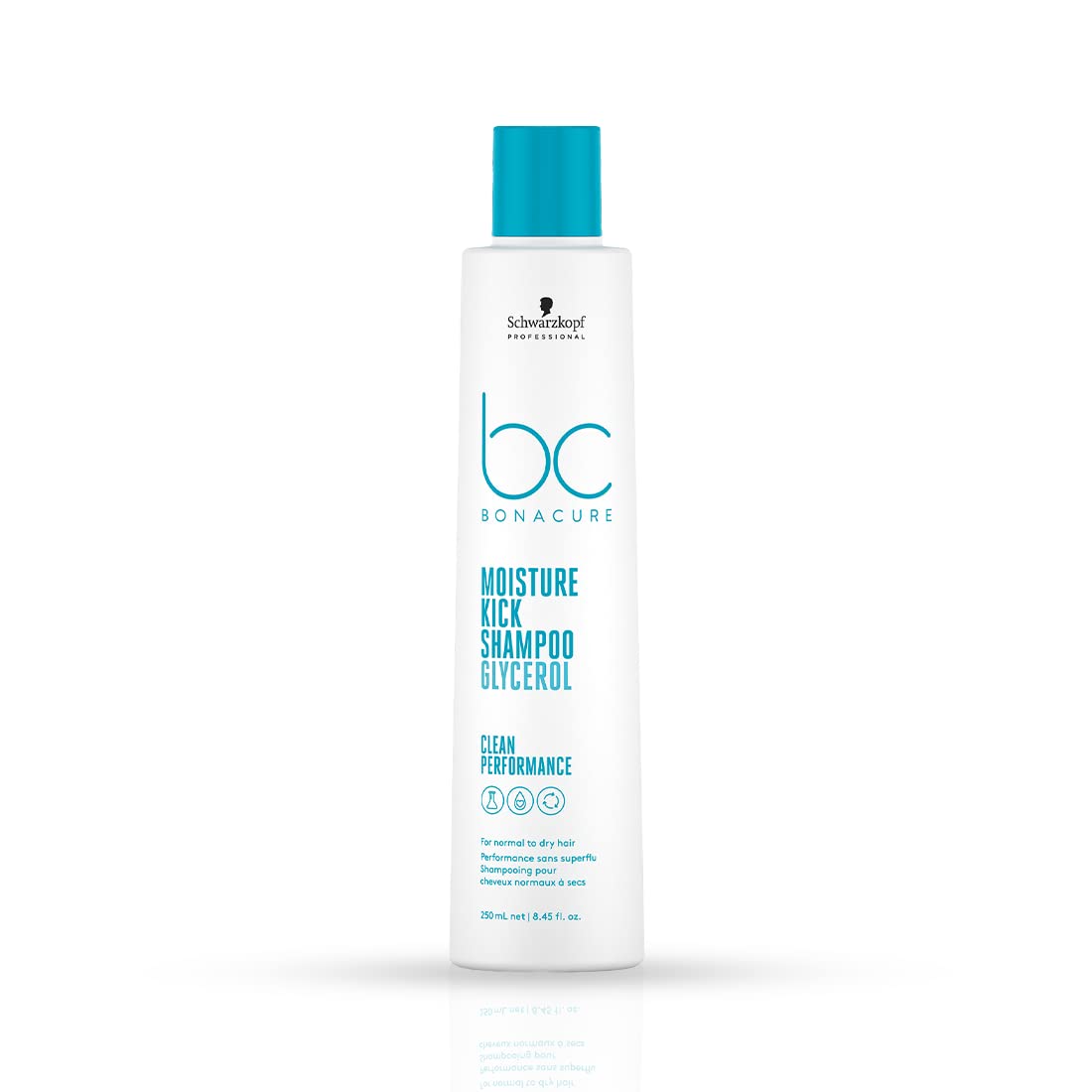 Schwarzkopf Professional Bonacure Moisture Kick Shampoo with Glycerol 250 ML - 1