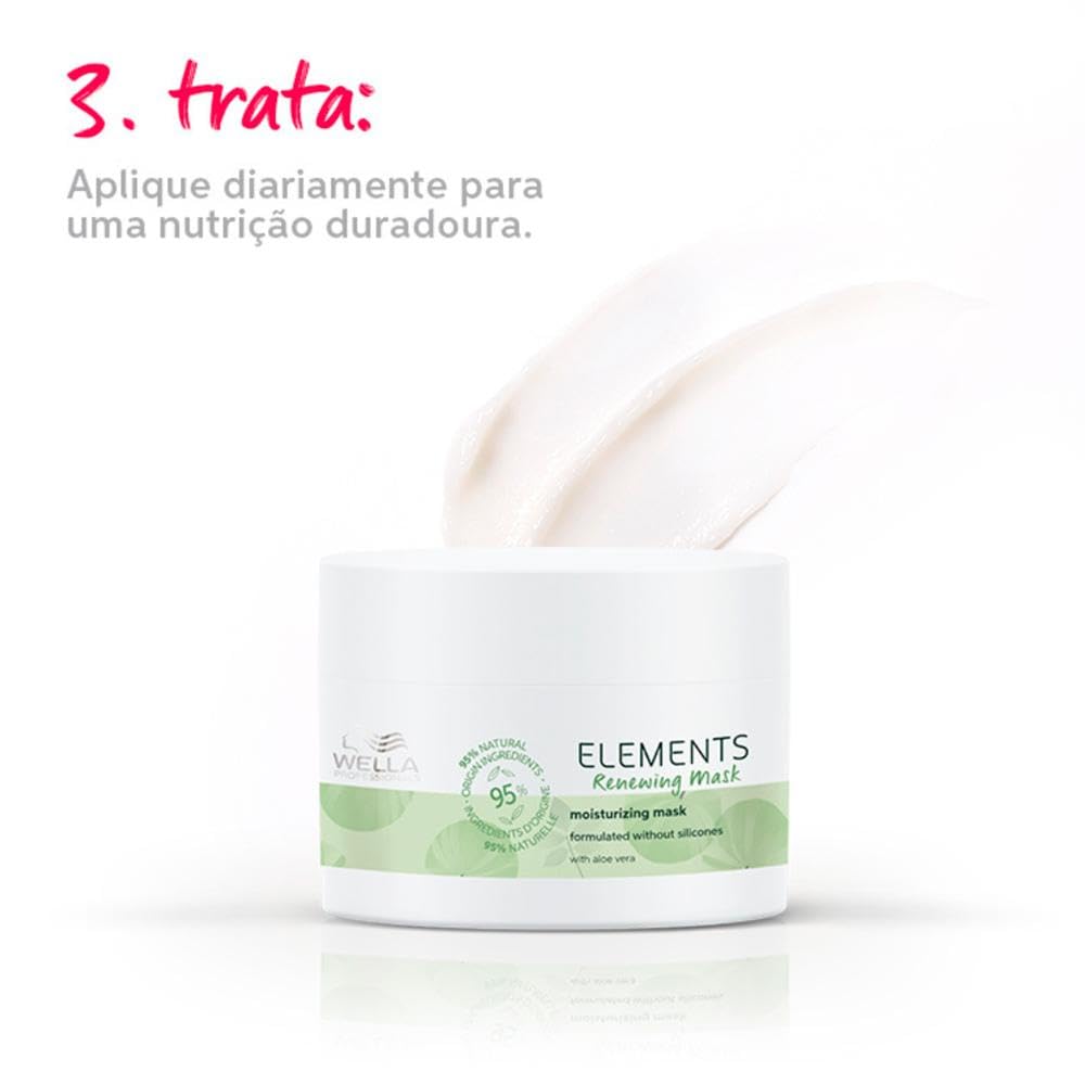 Wella Professionals Elements Renewing Mask Paraben Free(500ml) - 2