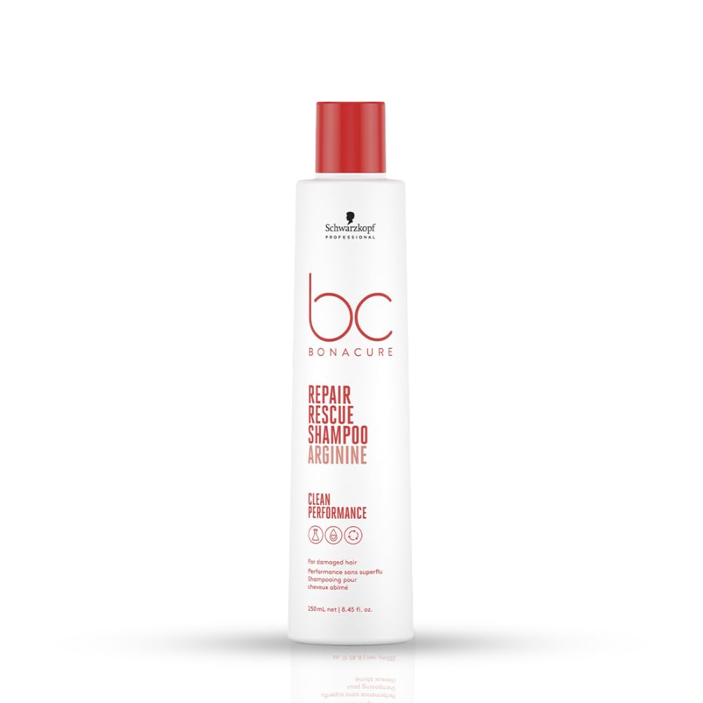 Schwarzkopf Professional Bonacure Repair Rescue Shampoo with Arginine, 250ml - 1