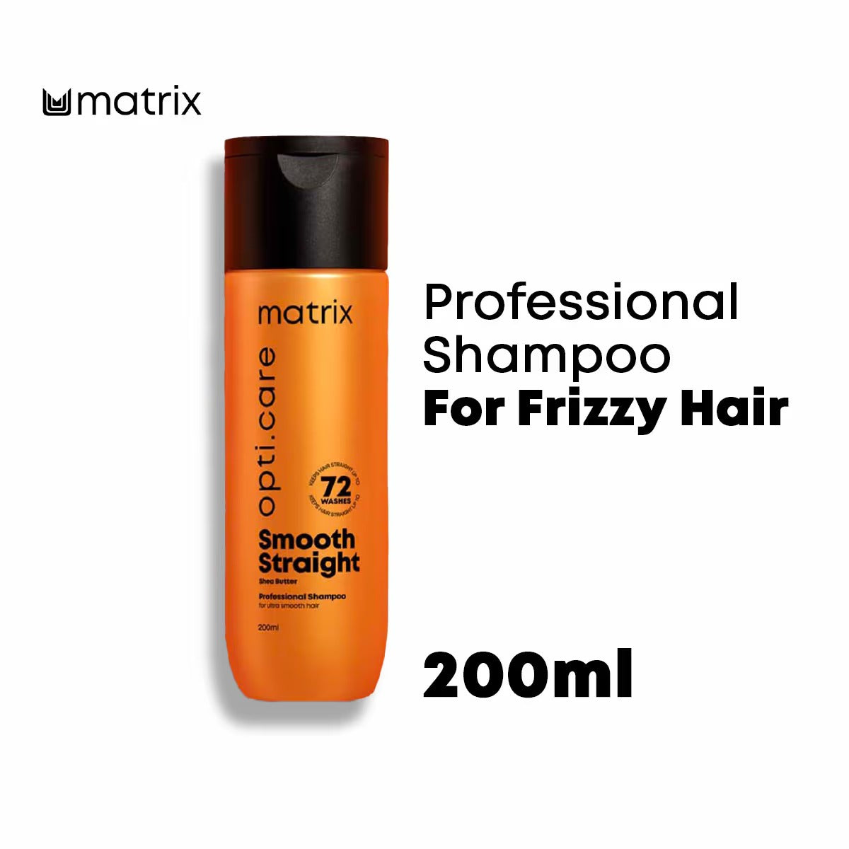 Matrix Opti.Care Professional Shampoo for Frizzy Hair with Shea Butter, Upto 4 Days Frizz Control - 3