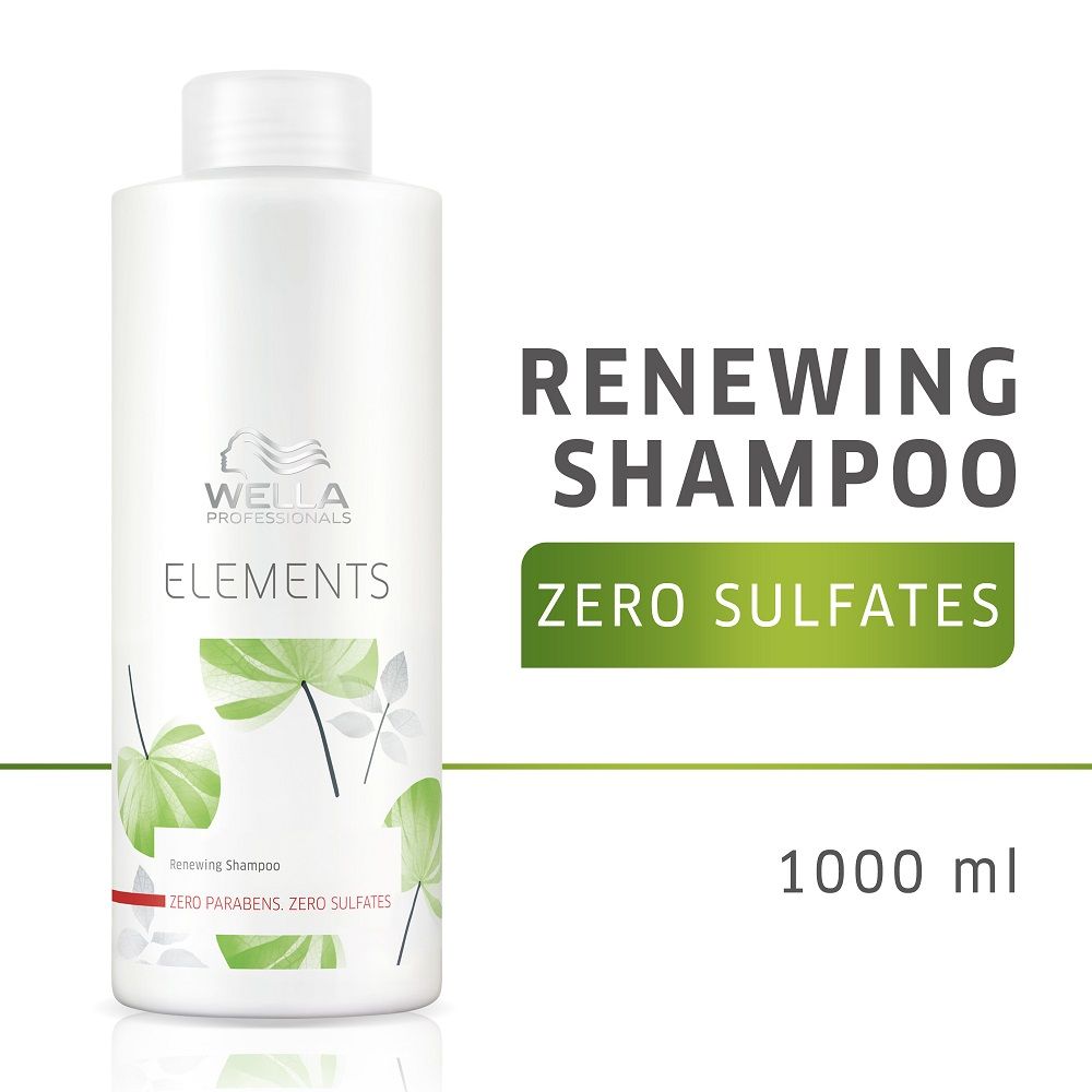 Wella Professionals Elements Renewing Shampoo Zero Sulfates 1000ml - 2