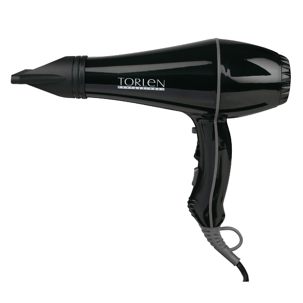 Torlen Professional TOR 181 - Hair Dryer | 2200W | Black Grey | AC Motor | 3 heat & 2 speed setting | Cool Shot Button | Ceramic Technology - 1
