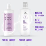 Schwarzkopf Professional Bonacure Frizz Away Shampoo with Babassu Oil 1L - 3