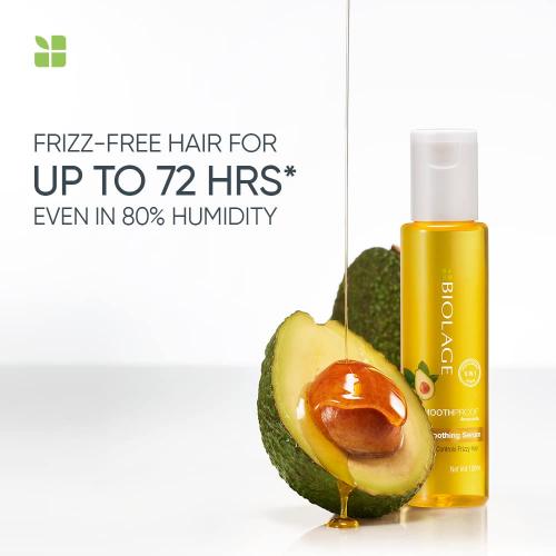 Biolage Smoothproof 6-in-1 Professional Hair Serum for Frizzy Hair |Deep Smoothening With Avocado & Grape Seed Oil | Natural & Vegan - 3