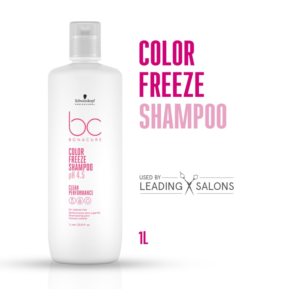Schwarzkopf Professional Bonacure Color Freeze shampoo pH 4.5 1000ML - 2