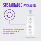 Schwarzkopf Professional Bonacure Frizz Away Shampoo with Babassu Oil 1L - 7