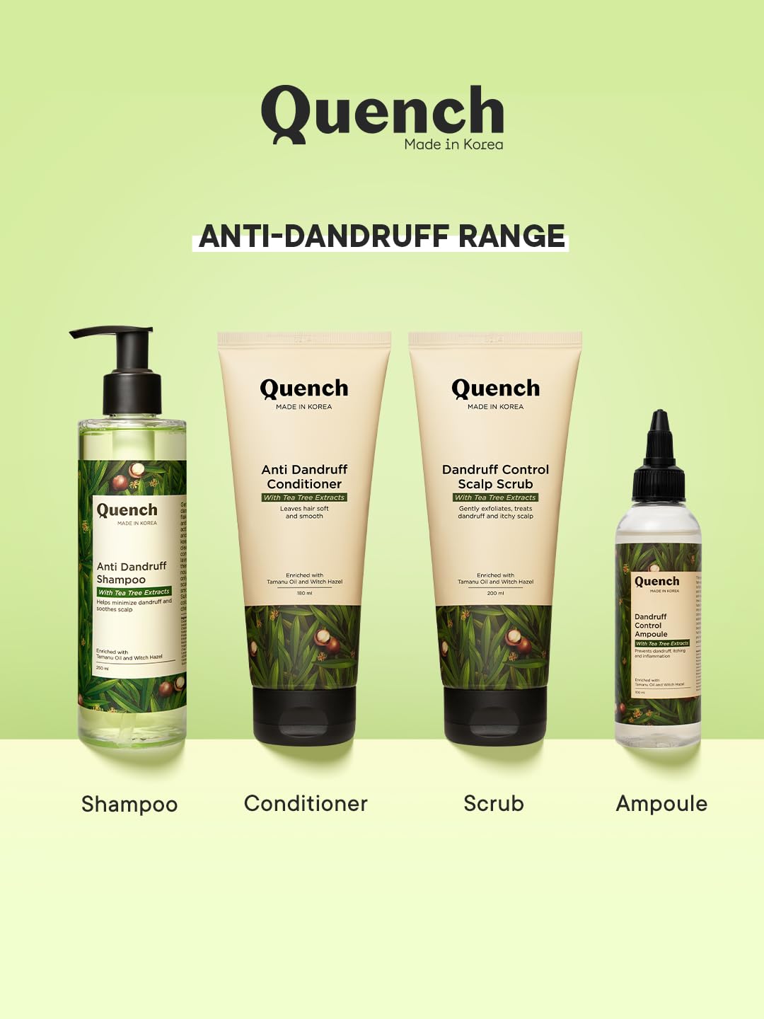 Quench Dandruff Control Hair Serum - 100ml - 6