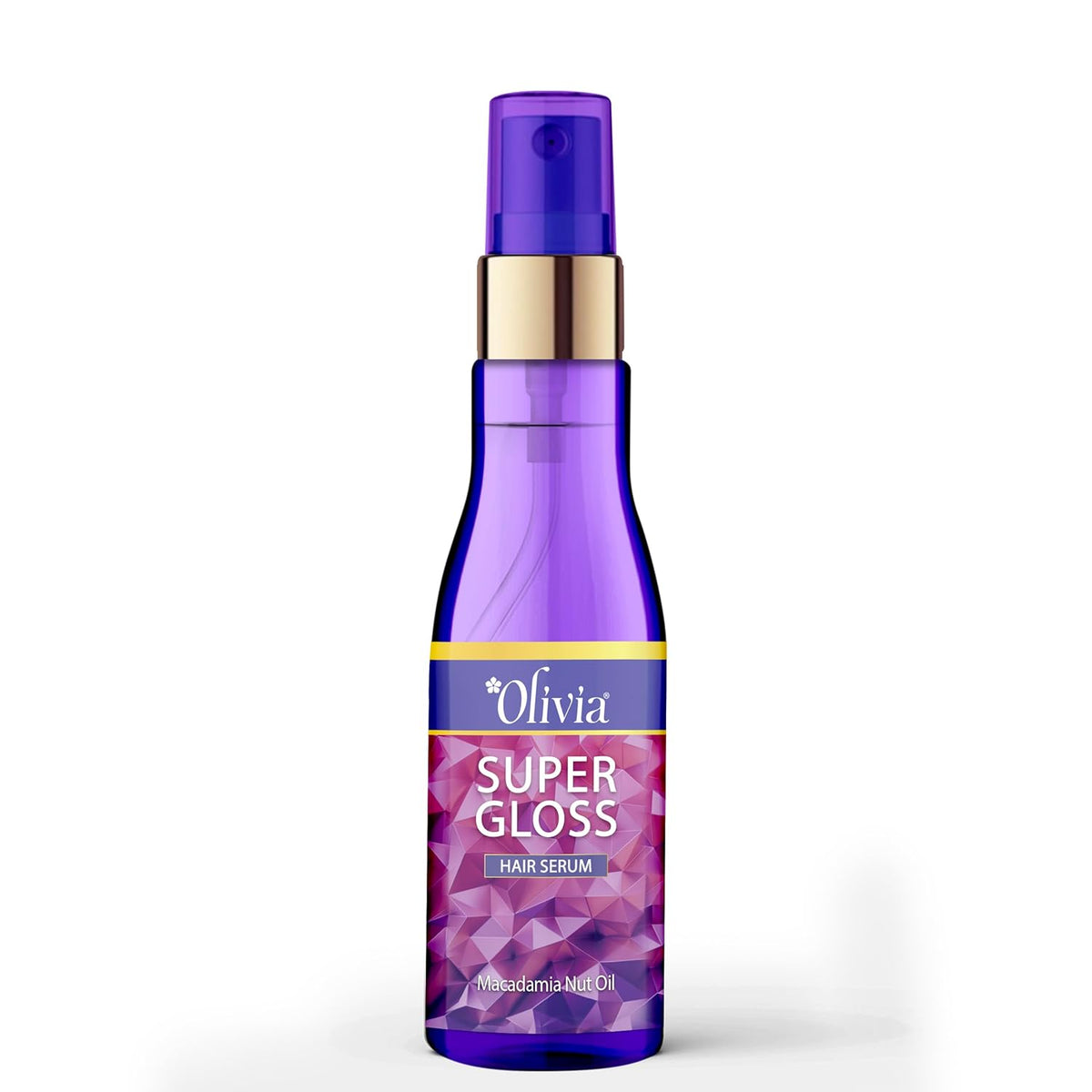 Olivia Super Gloss Hair Serum with Macadamia Oil - 1