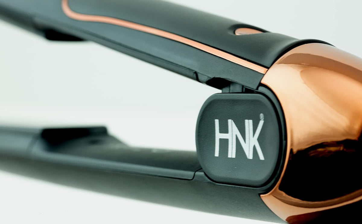 Hnk Hair N Kraft Ez Hair Straightener Black Ceramic Coated Plate - 3
