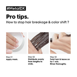L'OREAL PROFESSIONNEL PARIS Metal Dx Hair Mask, 250Gm | Anti-Deposit Protector Hair Mask - 5