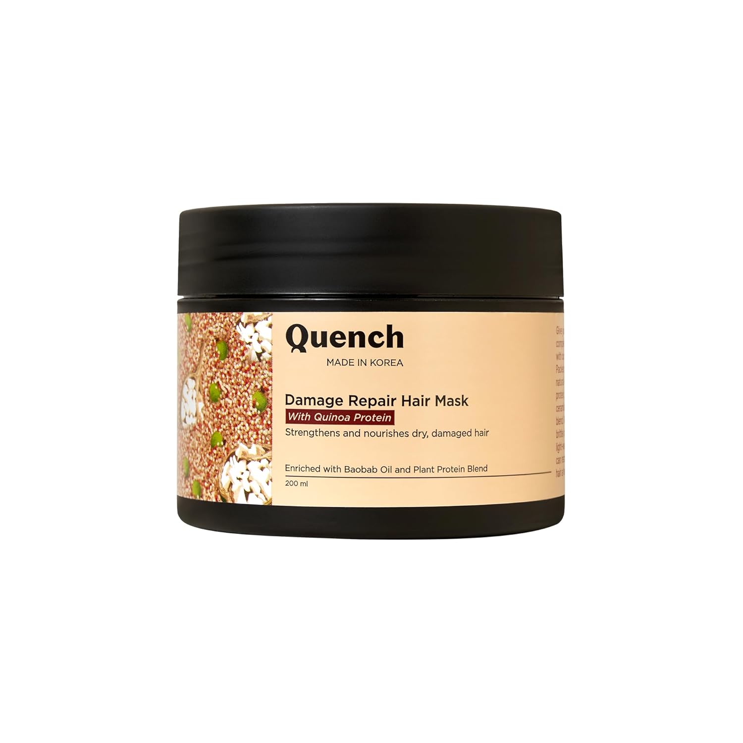 Quench Damage Repair Hair Mask - 200ml - 1
