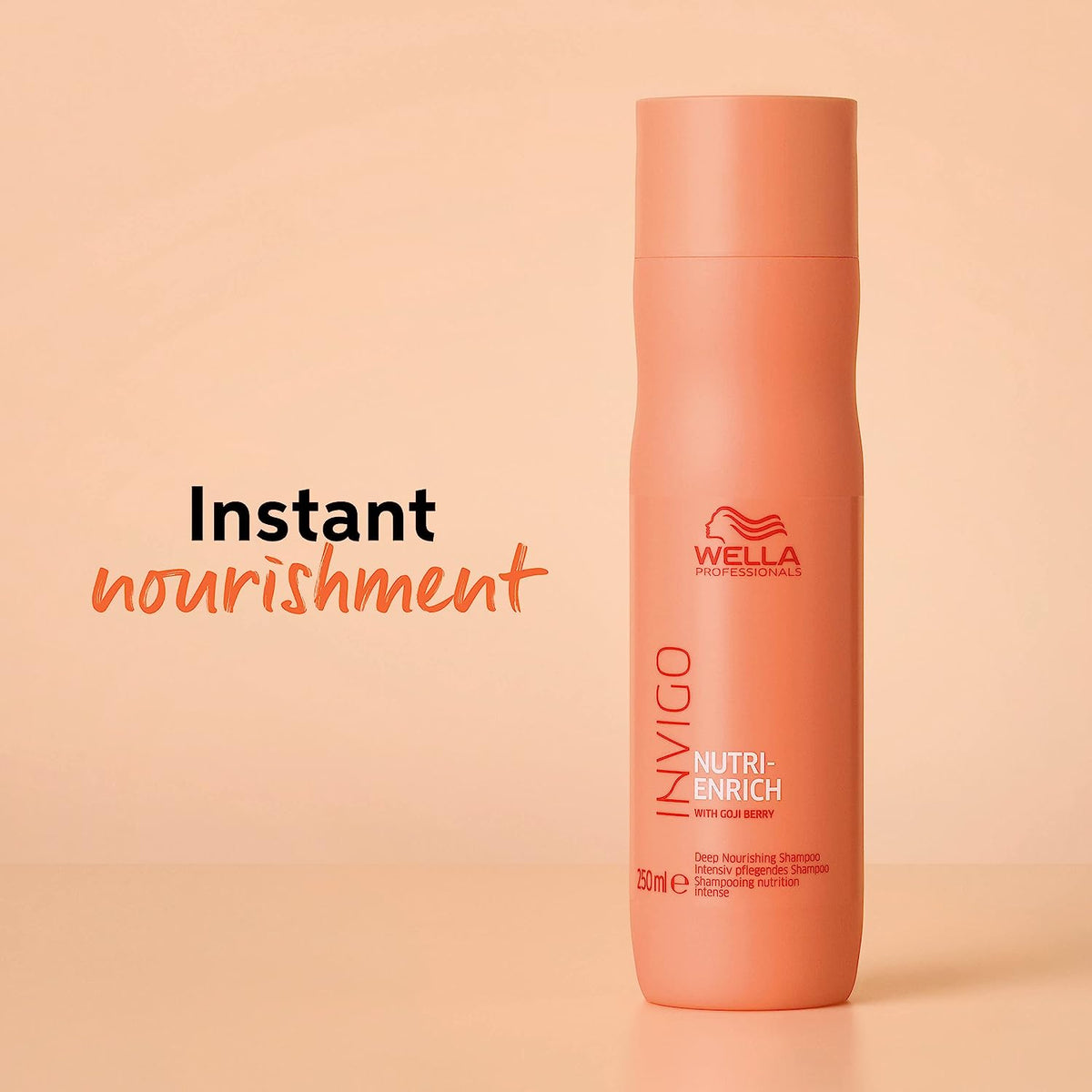 Wella Professionals Invigo Nutri-Enrich Shampoo, 250 ML | For Damaged Hair - 3