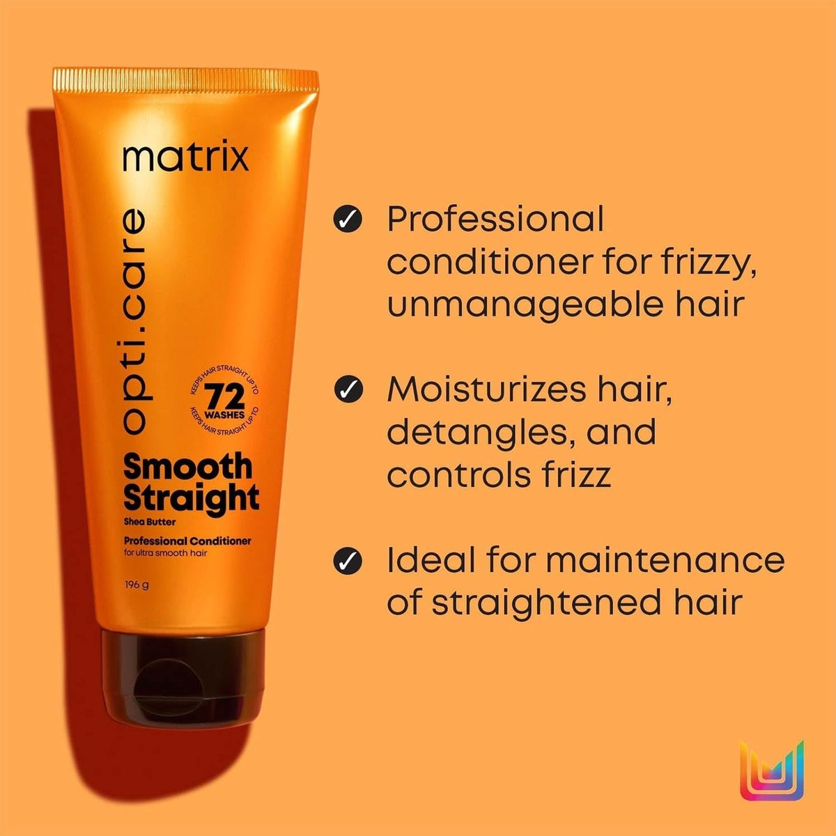 Matrix Opti.Care Professional Conditioner for Frizzy Hair with Shea Butter Upto 4 Days Frizz Control (98gm) - 4