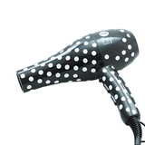 HNK POP Hair Dryer 2400W (White/Black) Sleek Design Interchangeable Filter - 1