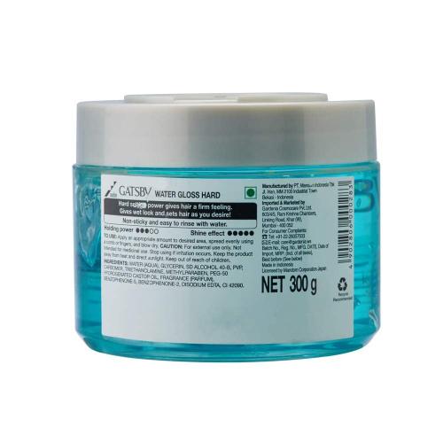 Gatsby Leather Water Gloss Hard, Holding Level 3, 300gm - 2