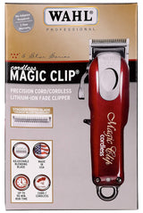 Wahl India 08148-324 Cord/Cordless India Professional Magic Clipper; 0.5-1.2 mm cutting lengths; 90 minute run time; Maroon - 3