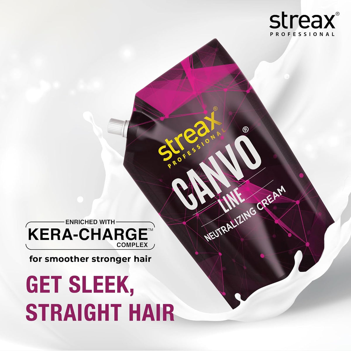 Streax Pro Hair Neutralizing Cream, 500ml - 5