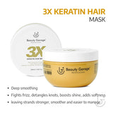 Beauty Garage 3x Keratin Hair Mask – 225ml - 4