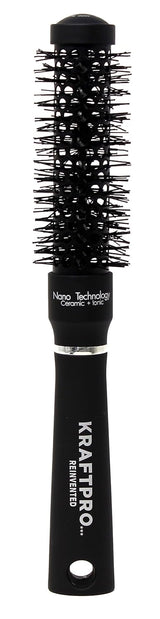 KRAFTPRO 25mm Ceramic & Ionic Tech & Anti-Static, Round Hair brush for Blow Drying, Curling, Straightening, Add Volume & Shine - Styling Tools - 2