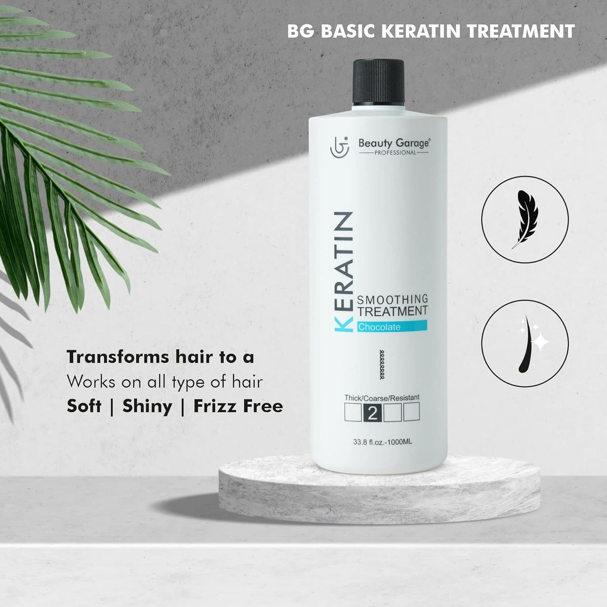 Beauty Garage Keratin Smoothing Treatment – 1000ml - 3