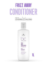 Schwarzkopf Professional Bonacure Frizz Away Conditioner with Babassu Oil for Dry Hair-1L - 2