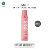 Schwarzkopf Professional OSiS+ Grip Extra Strong Hair Styling Mousse (200ml) - 2