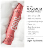 Schwarzkopf Professional OSiS+ Grip Extra Strong Hair Styling Mousse (200ml) - 3
