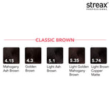 Streax Professional Argan Secrets Hair Colourant Cream - Light Ash Brown 5.1 - 5